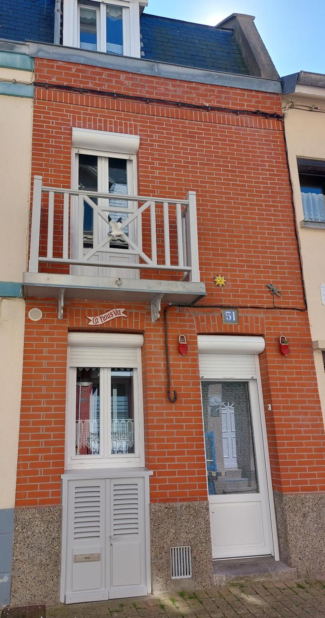 Maison De Pecheur Le Treport "Ca Nous Va" Bagian luar foto